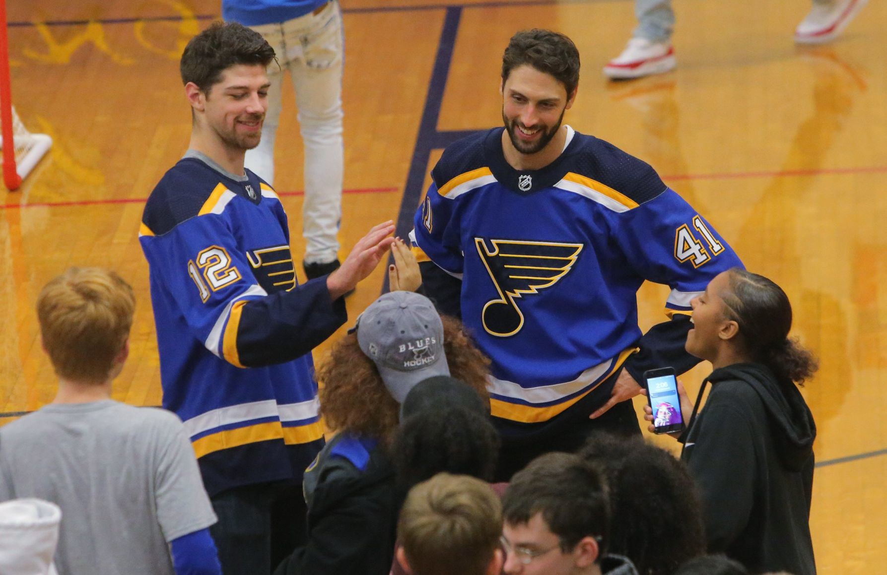 The St. Louis Blues team with Parkway Schools
